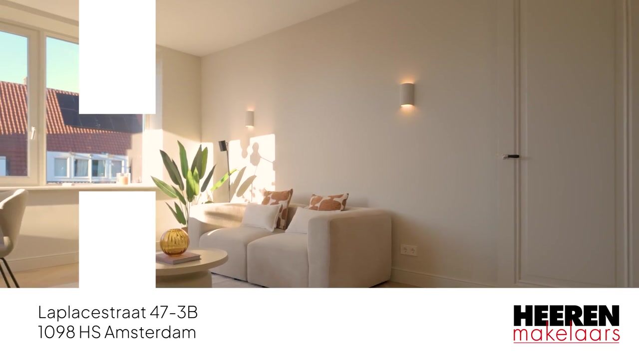 Video van Laplacestraat 47-3B