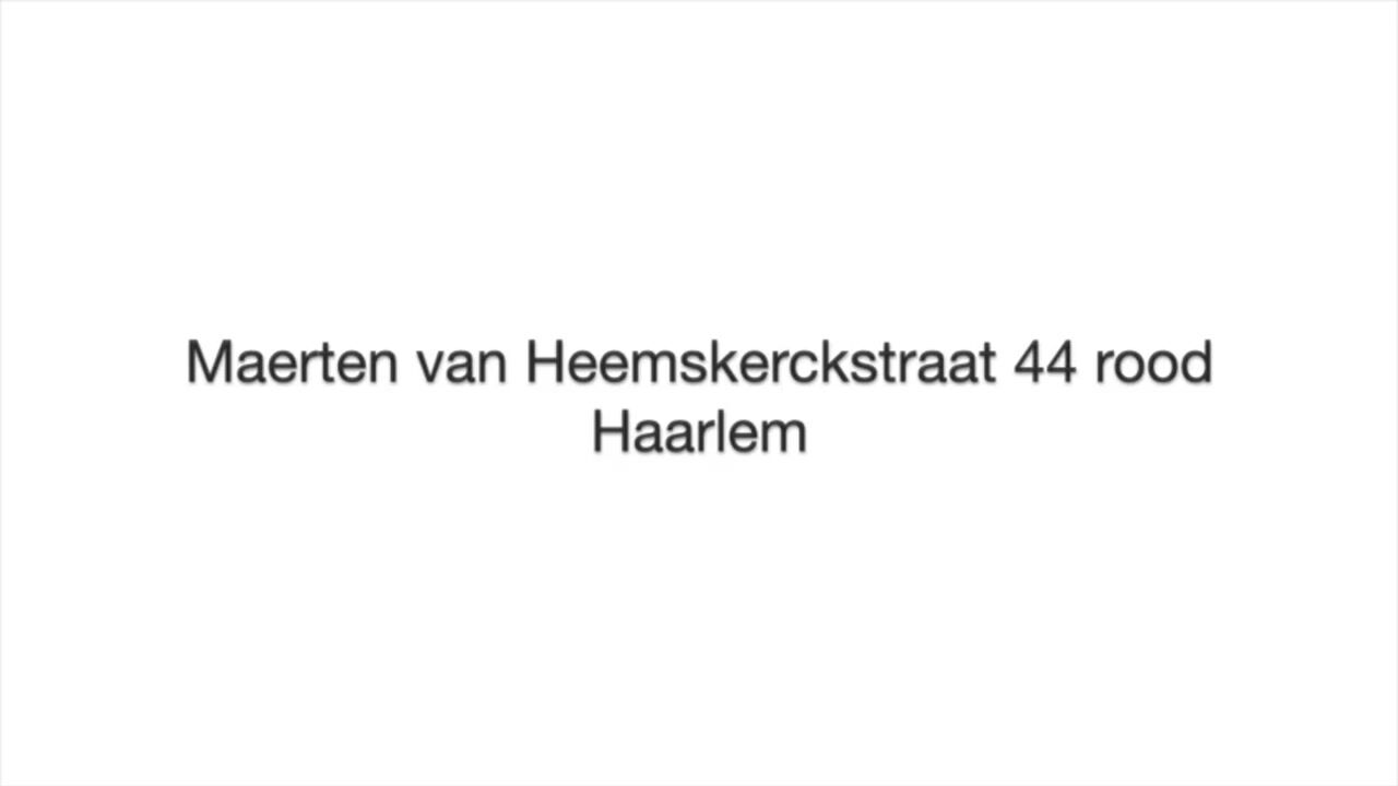 Video van Maerten van Heemskerckstraat 44-RD