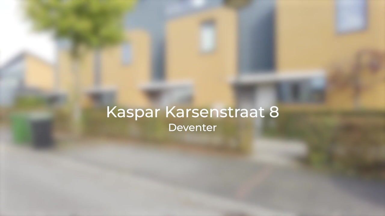 Video van Kaspar Karsenstraat 8