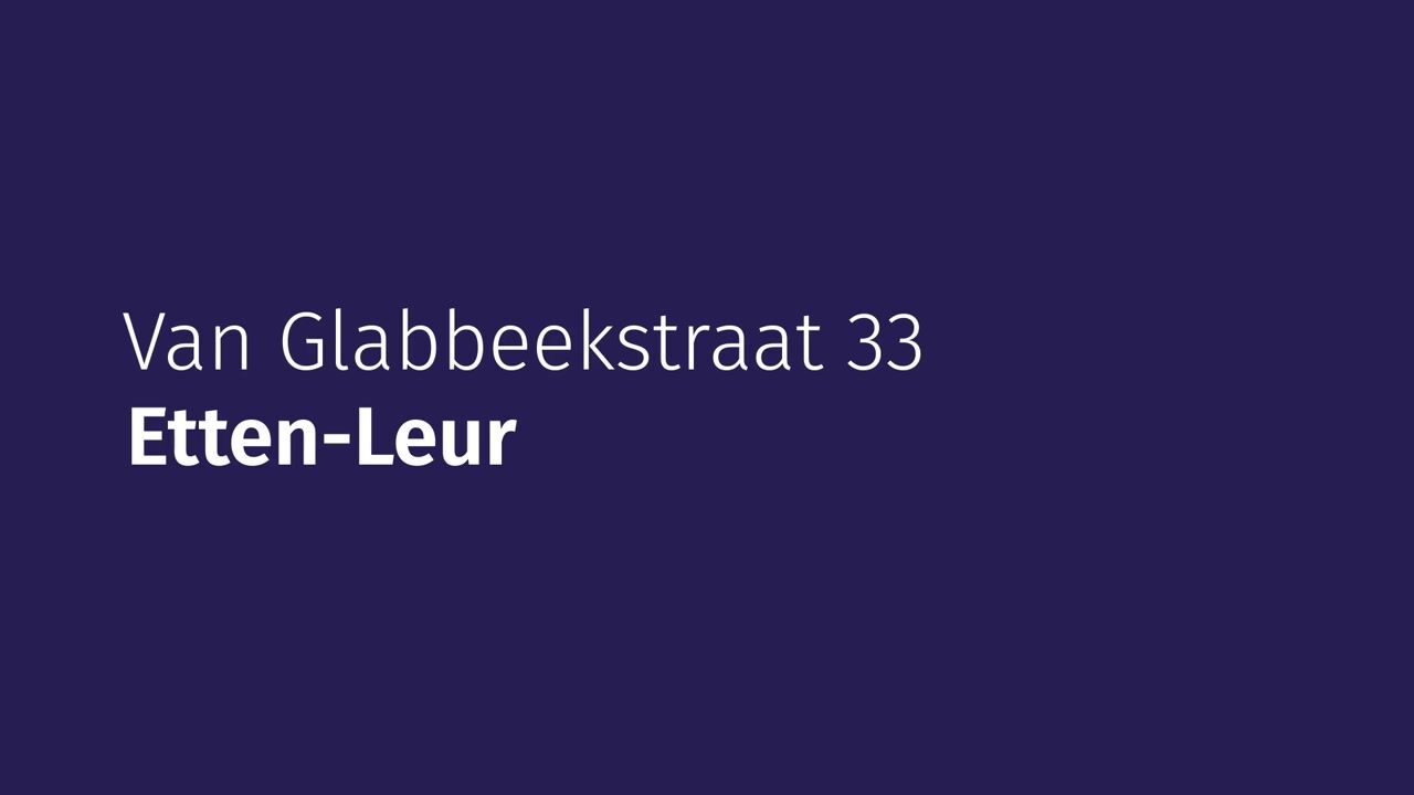 Video van Van Glabbeekstraat 33