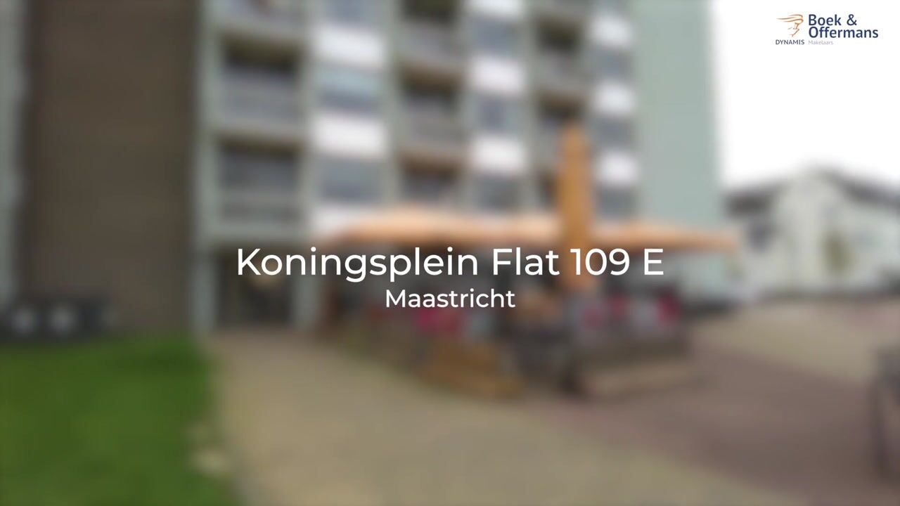 View video of Koningsplein flat 109-E