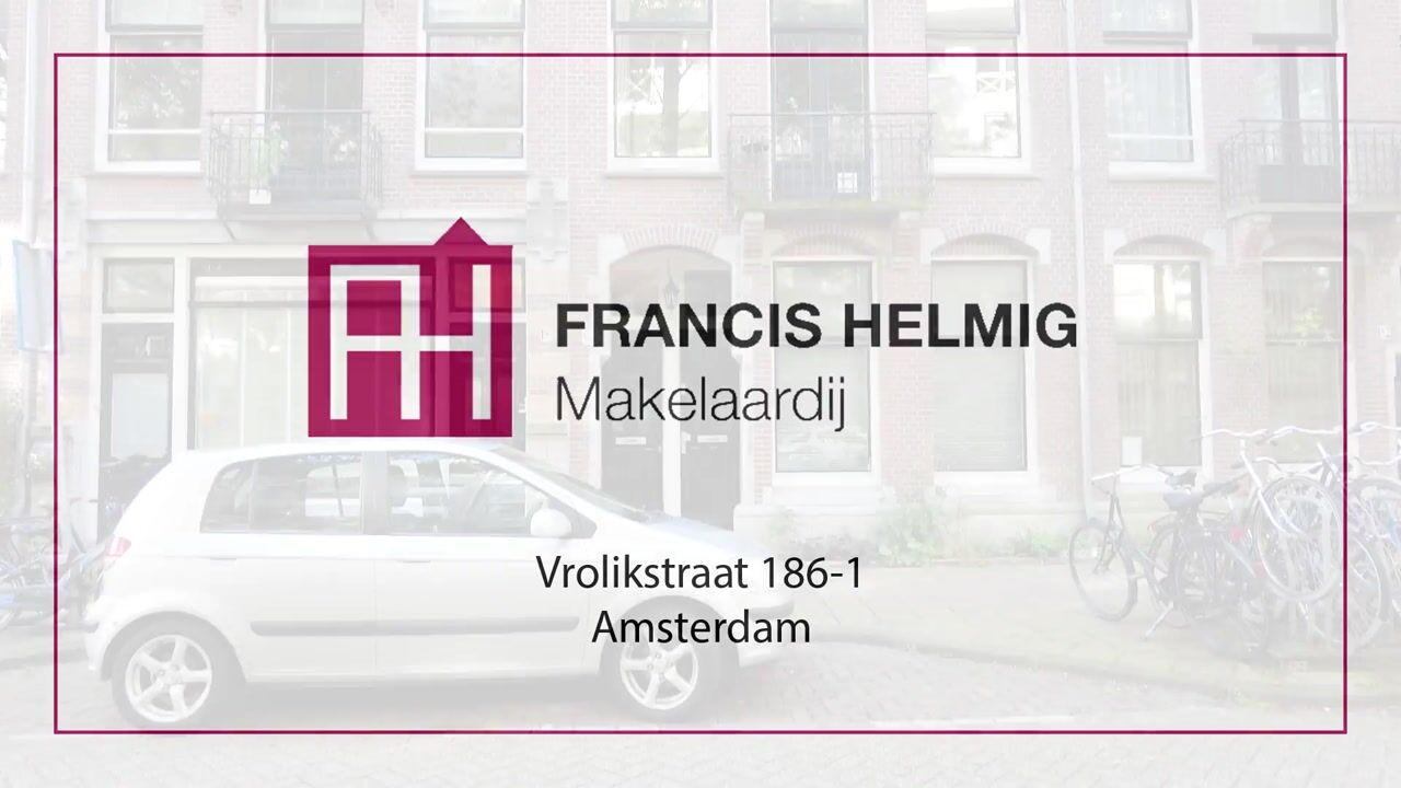 View video of Vrolikstraat 186-1