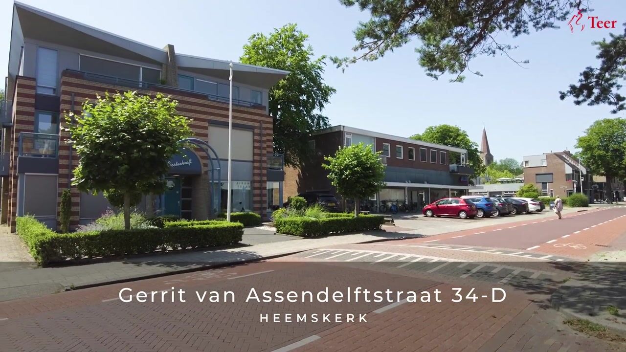 Video van Gerrit van Assendelftstraat 34-D