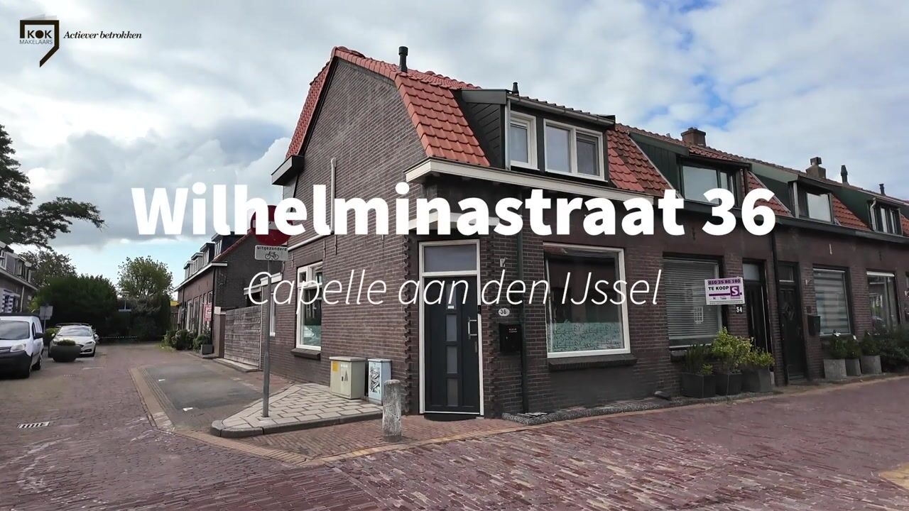 Video van Wilhelminastraat 36