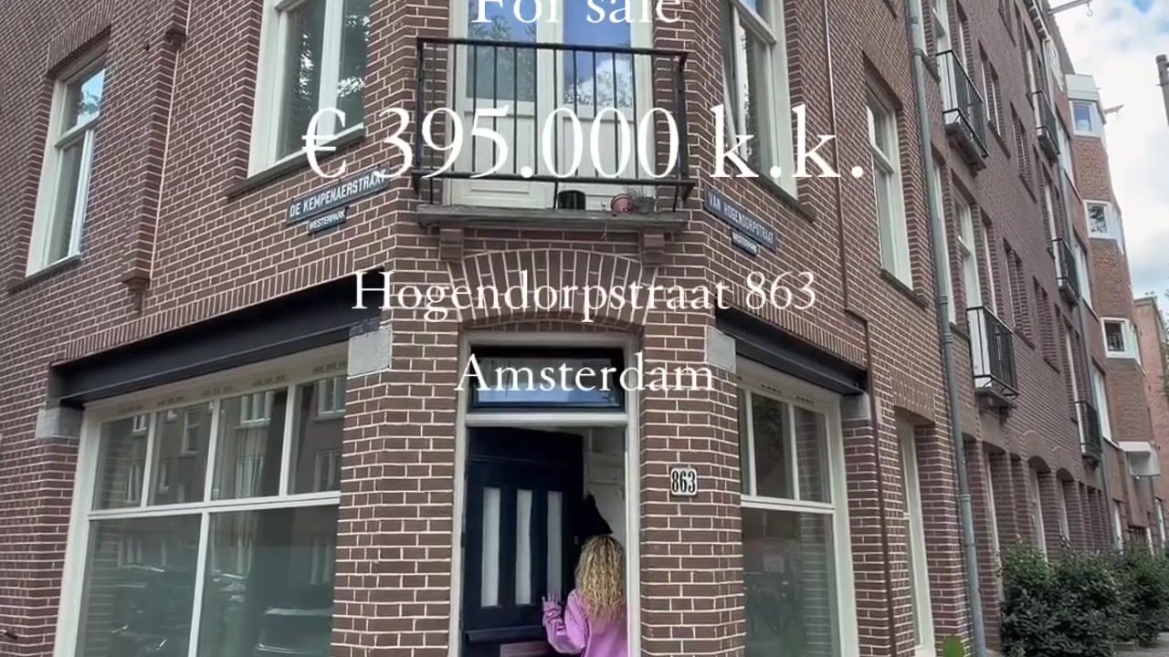 Video van Van Hogendorpstraat 863