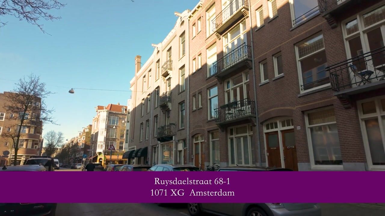 Video van Ruysdaelstraat 68-1