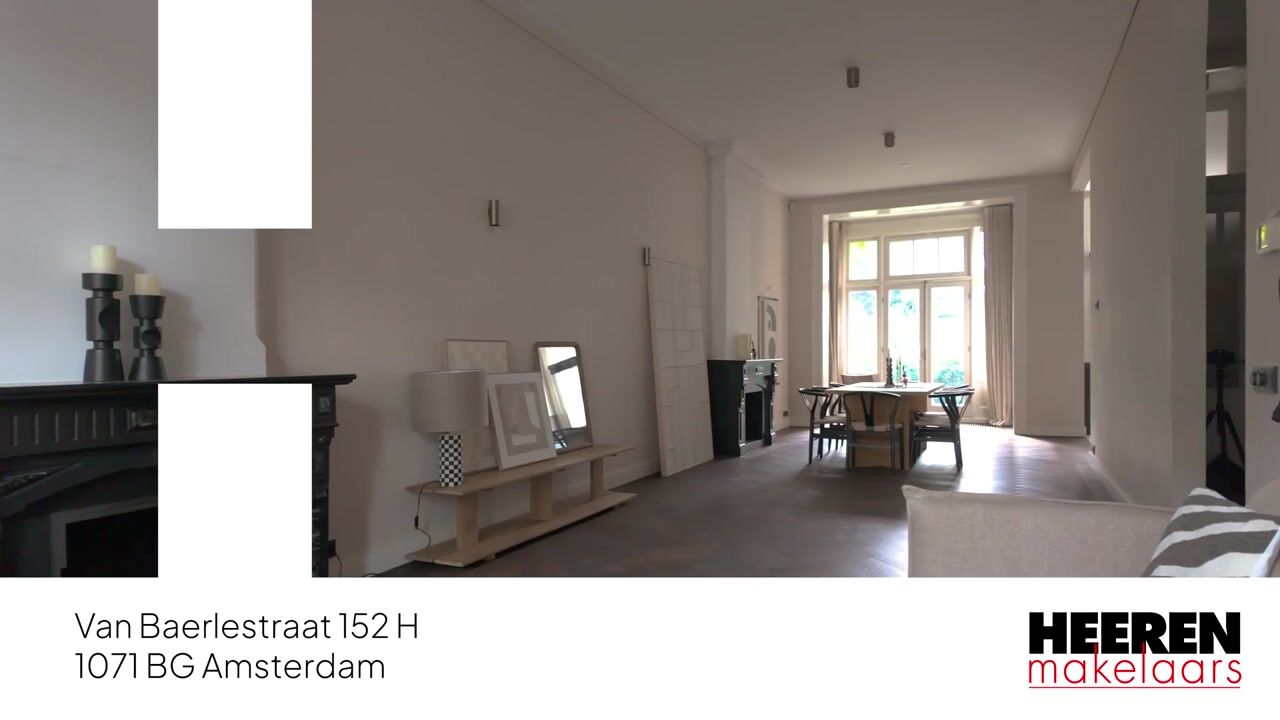 Video of Van Baerlestraat 152-H