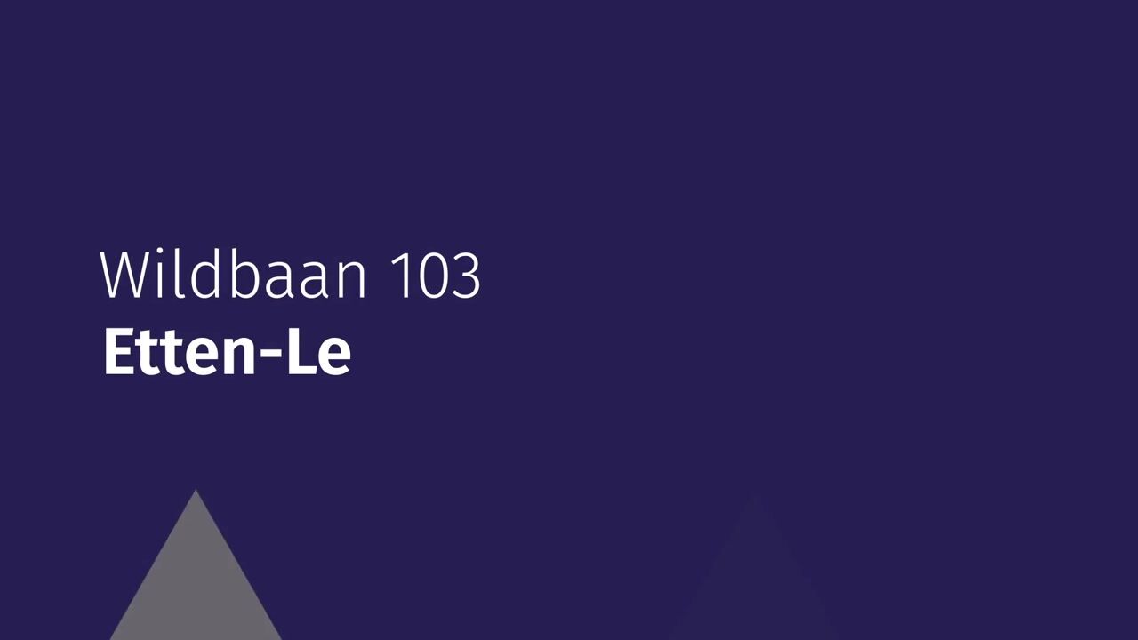 Video van Wildbaan 103