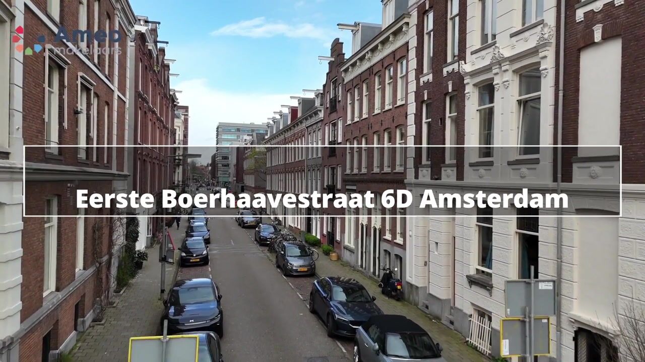Video of Eerste Boerhaavestraat 6-D