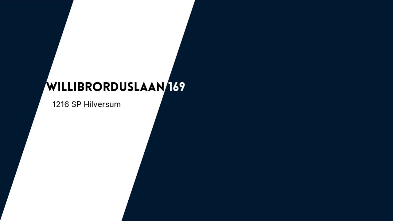 Video van Willibrorduslaan 169