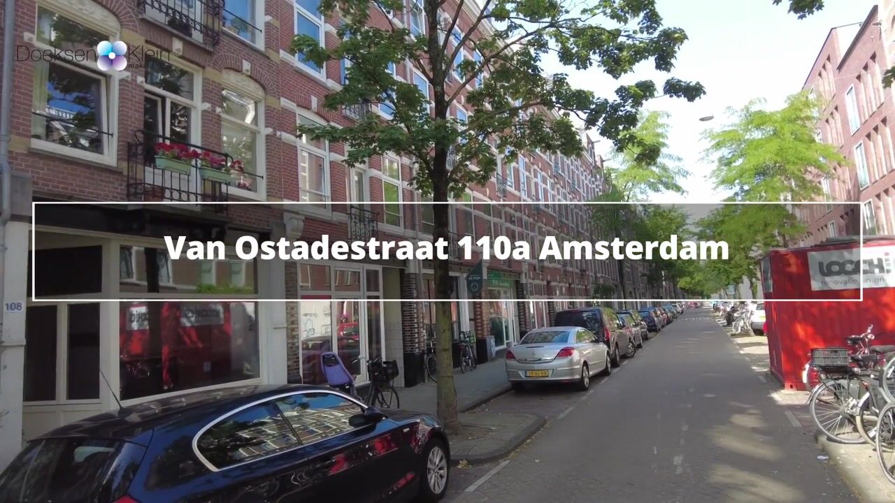 Video van Van Ostadestraat 110-A