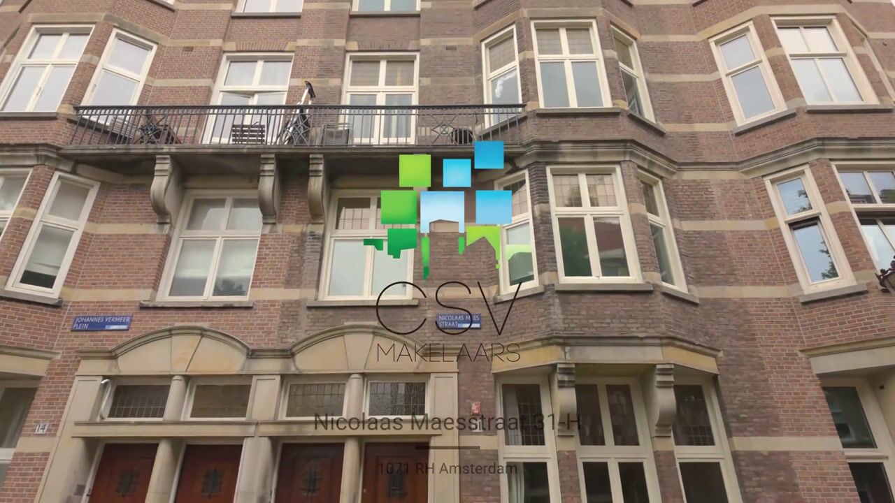 Video van Nicolaas Maesstraat 31-H