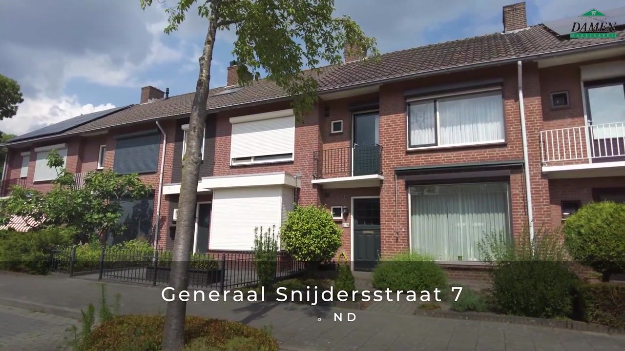 Video van Generaal Snijdersstraat 7