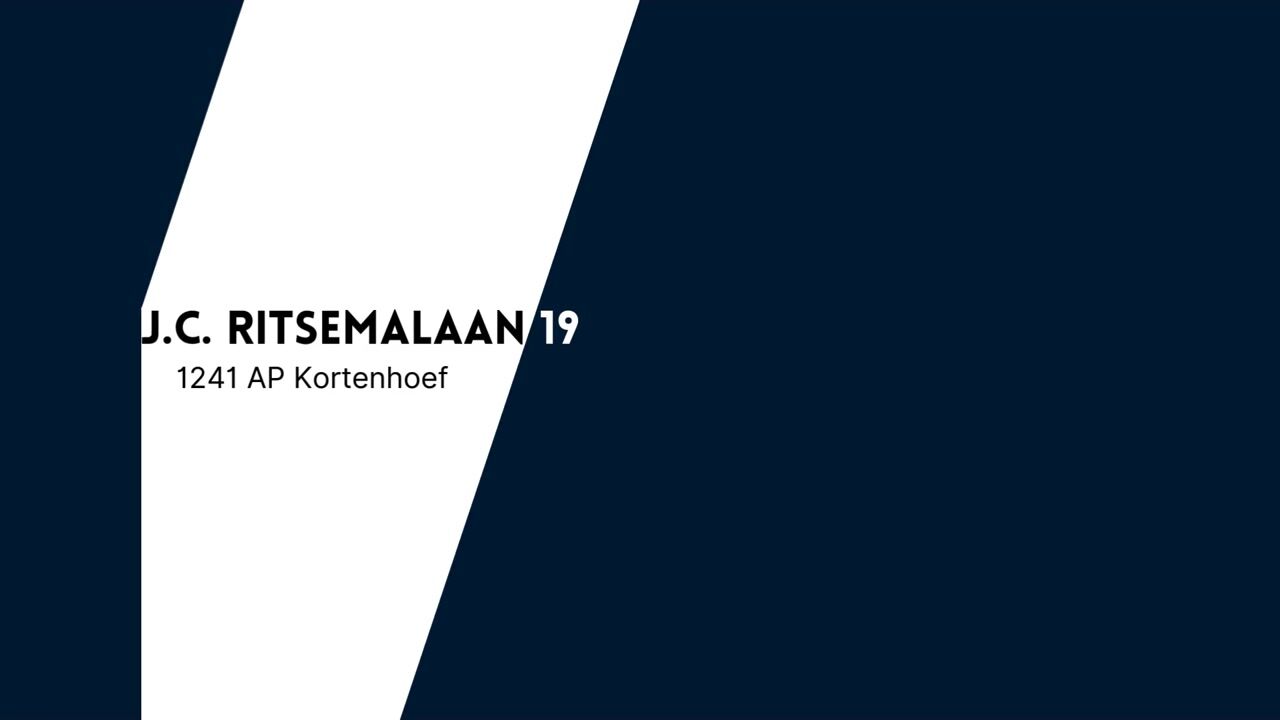 Video van J.C.Ritsemalaan 19