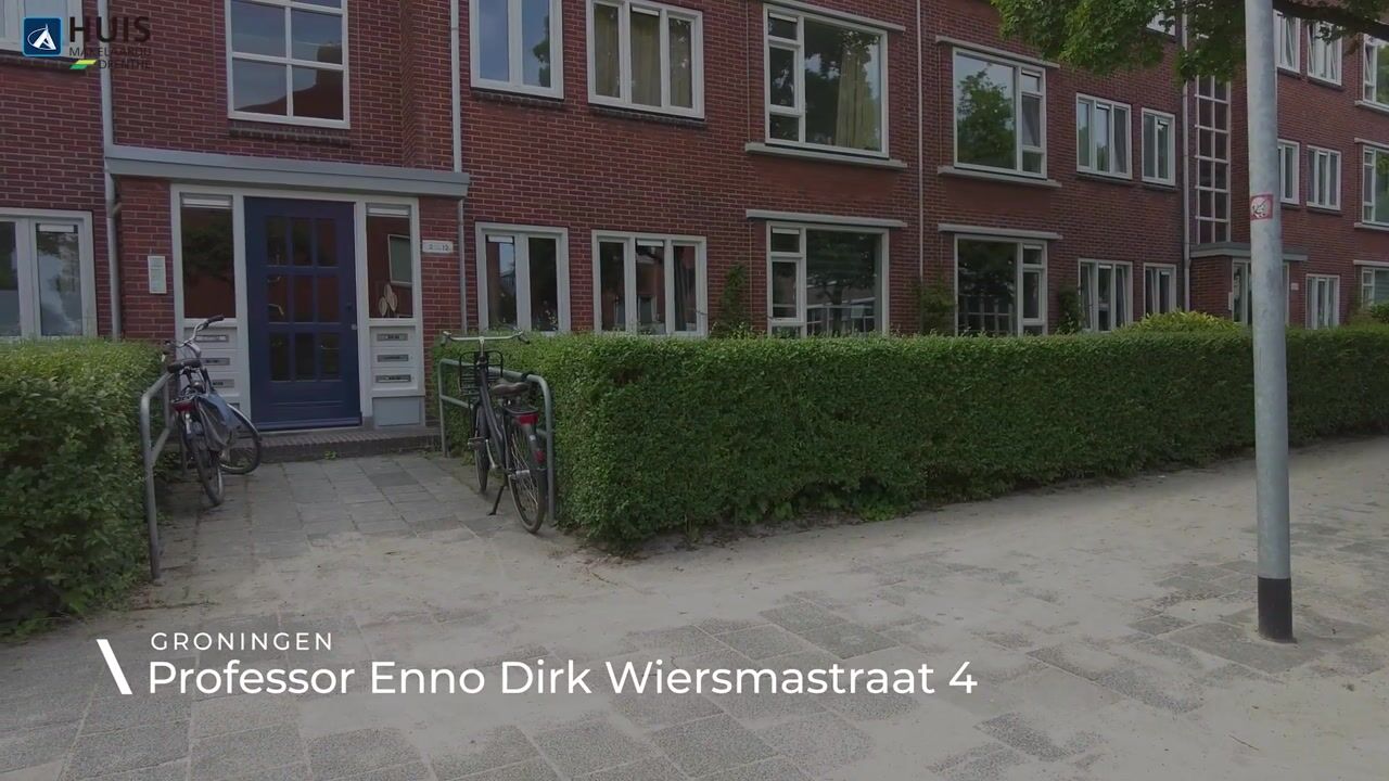 Video van Professor Enno Dirk Wiersmastraat 4