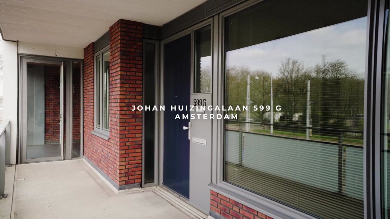 Video van Johan Huizingalaan 599-G