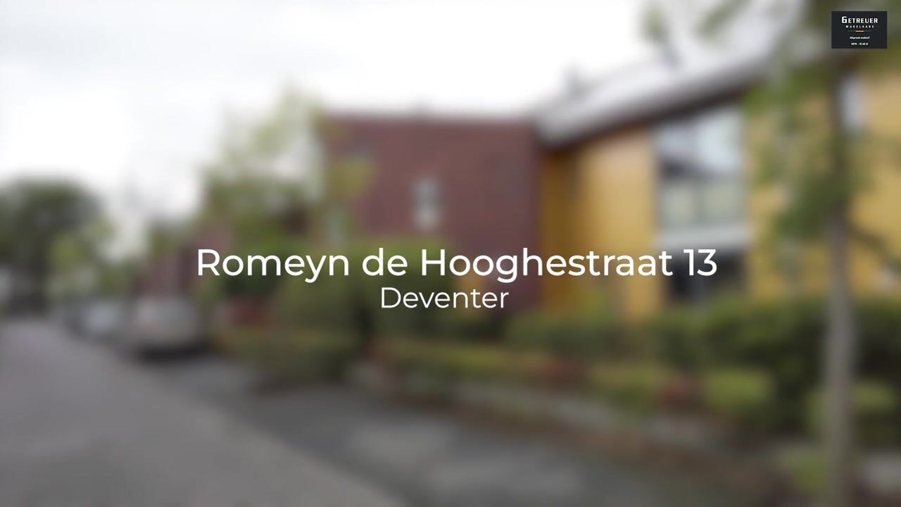 Video van Romeyn de Hooghestraat 13
