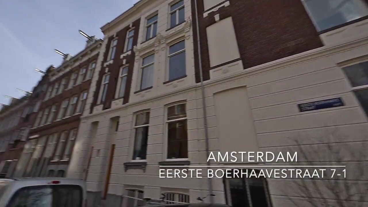 Video van Eerste Boerhaavestraat 7-1