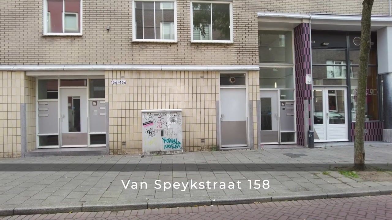 Video of Van Speykstraat 158