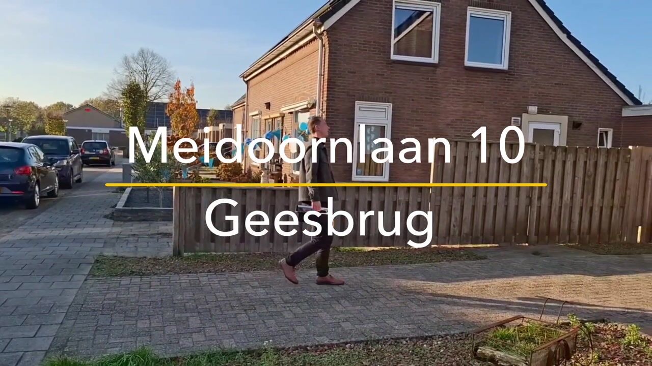 Bekijk video van Meidoornlaan 10