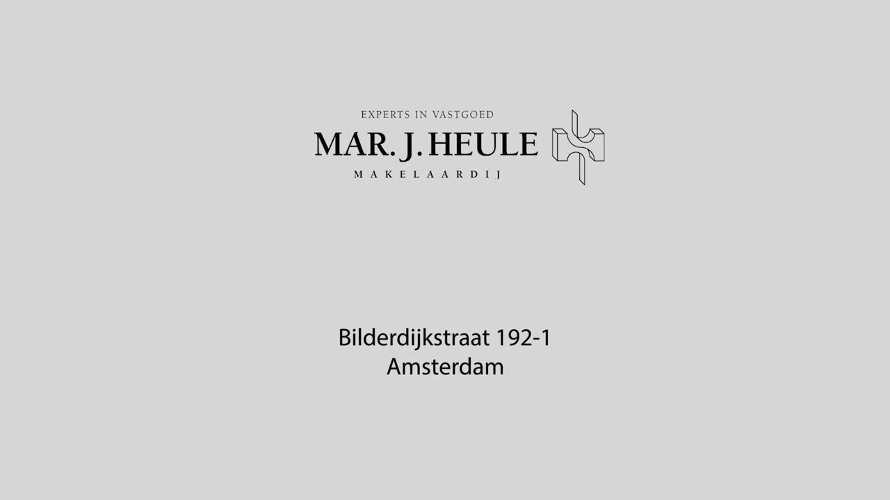 Video van Bilderdijkstraat 192-1