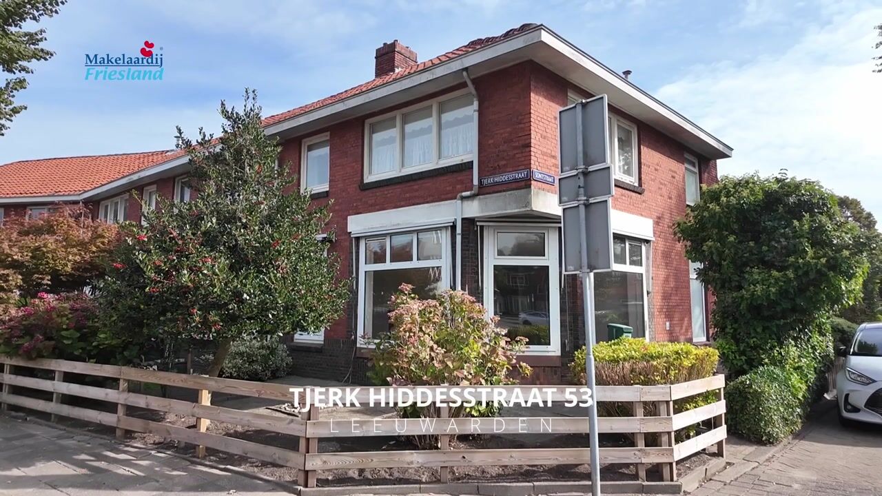 Video van Tjerk Hiddesstraat 53