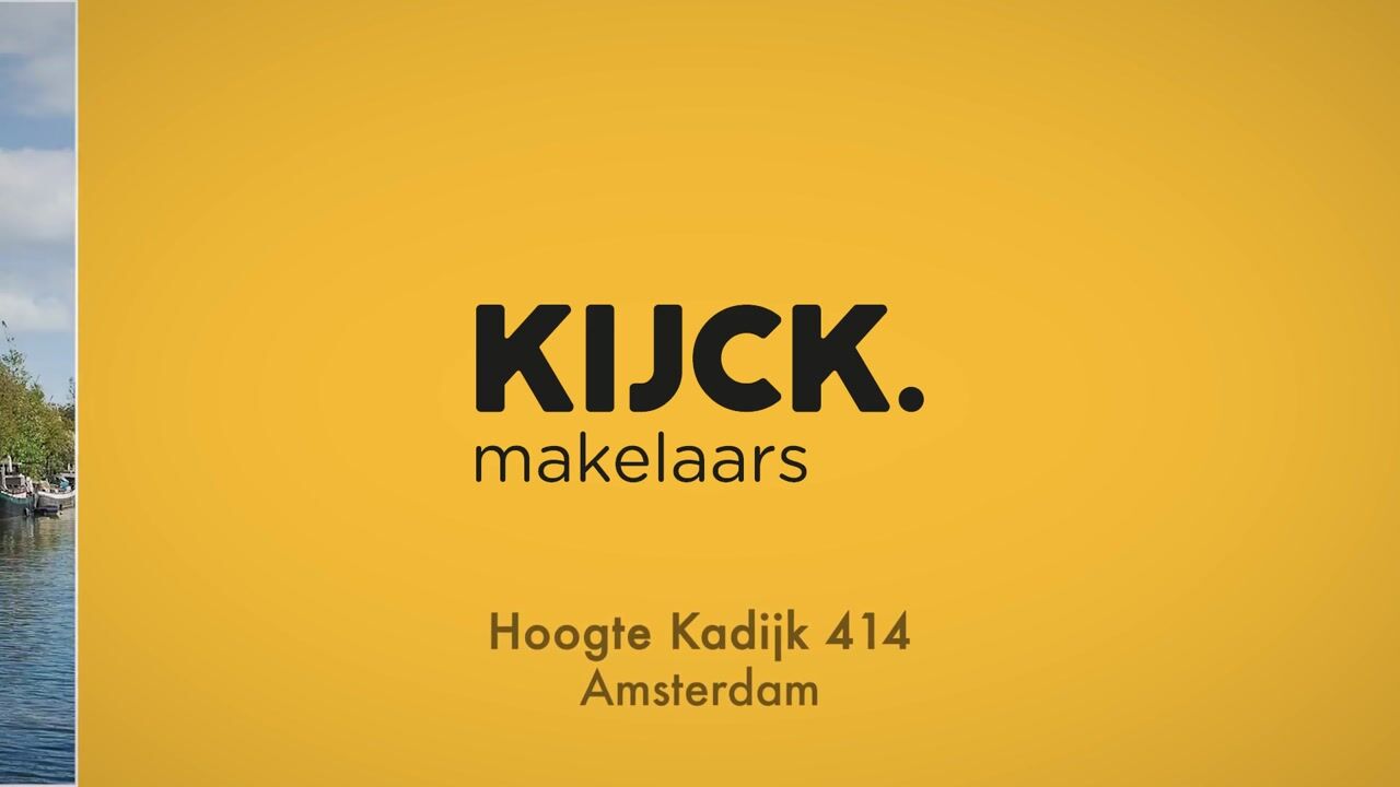 Video van Hoogte Kadijk 414