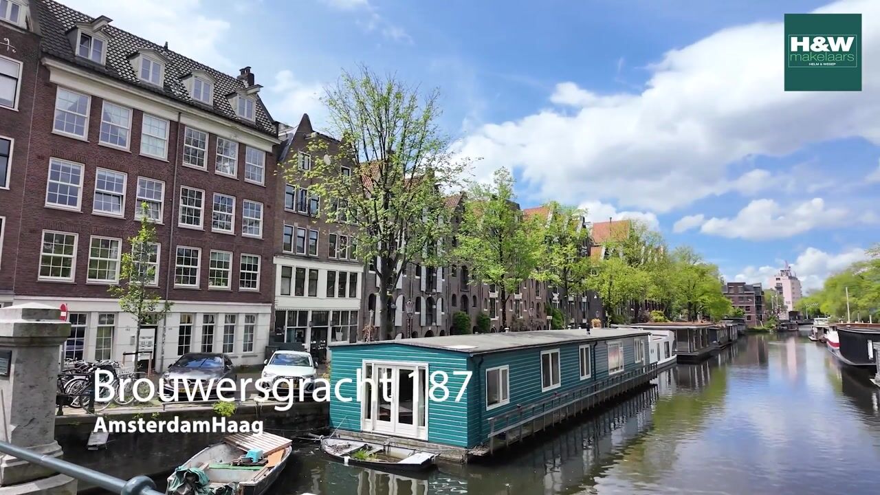 Video van Brouwersgracht 187-3