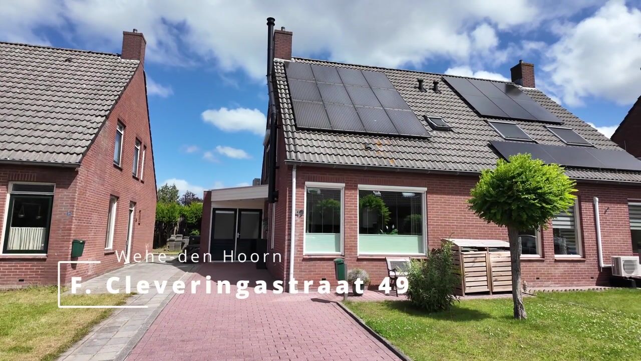 Video van F. Cleveringastraat 49