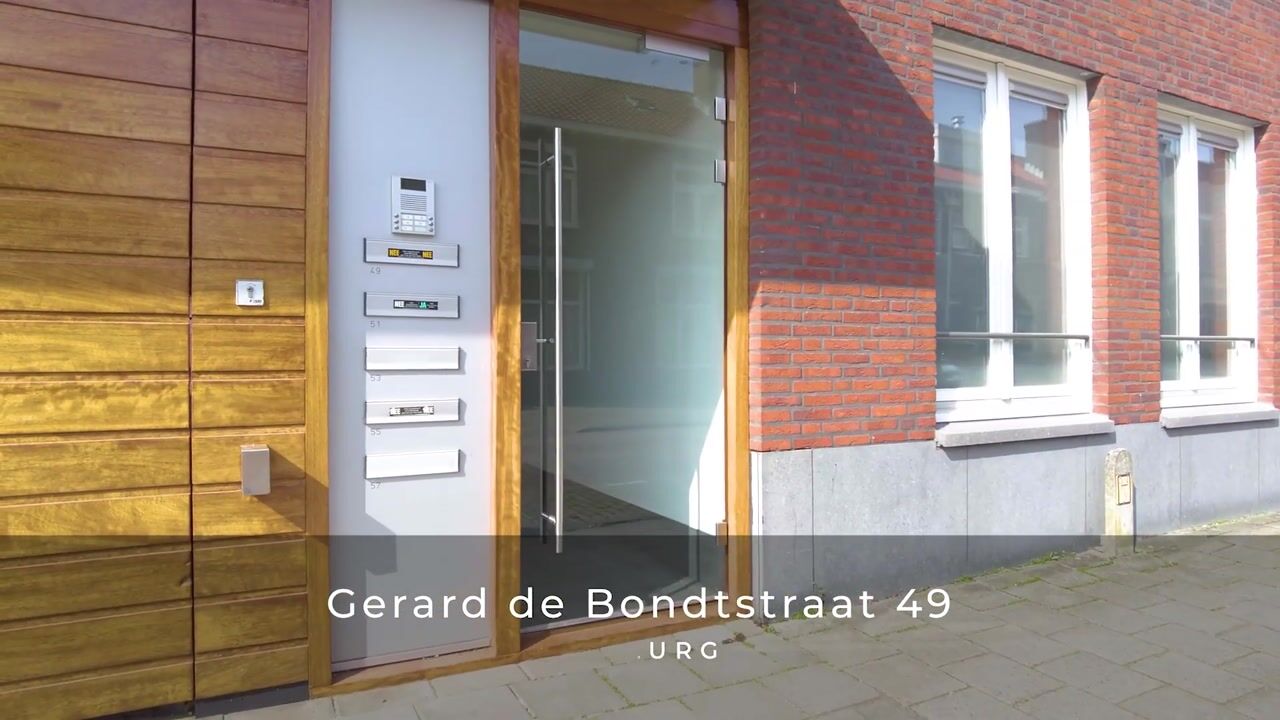 Video van Gerard de Bondtstraat 49