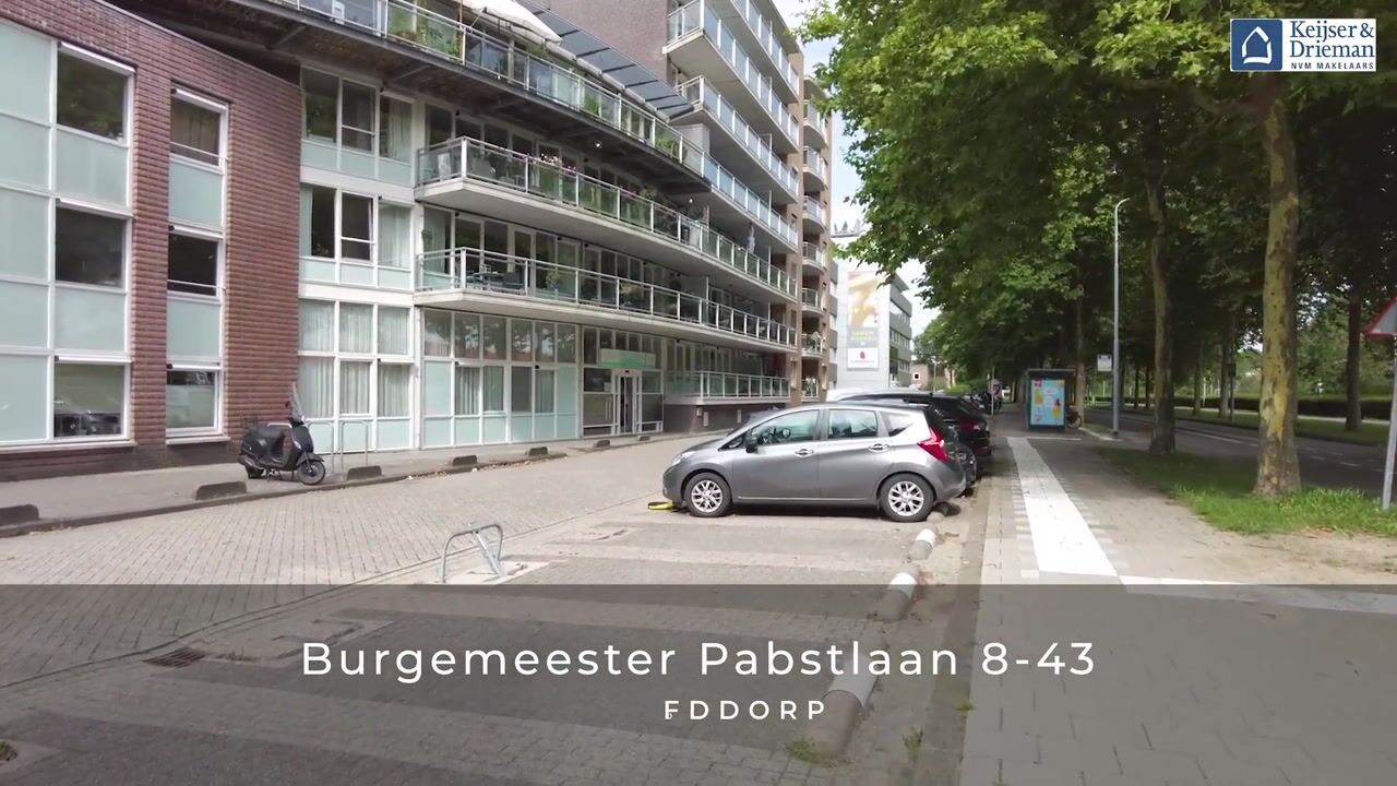 Video van Burgemeester Pabstlaan 8-43