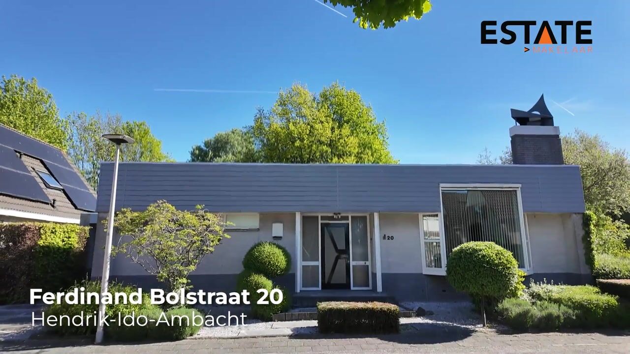 Video van Ferdinand Bolstraat 20