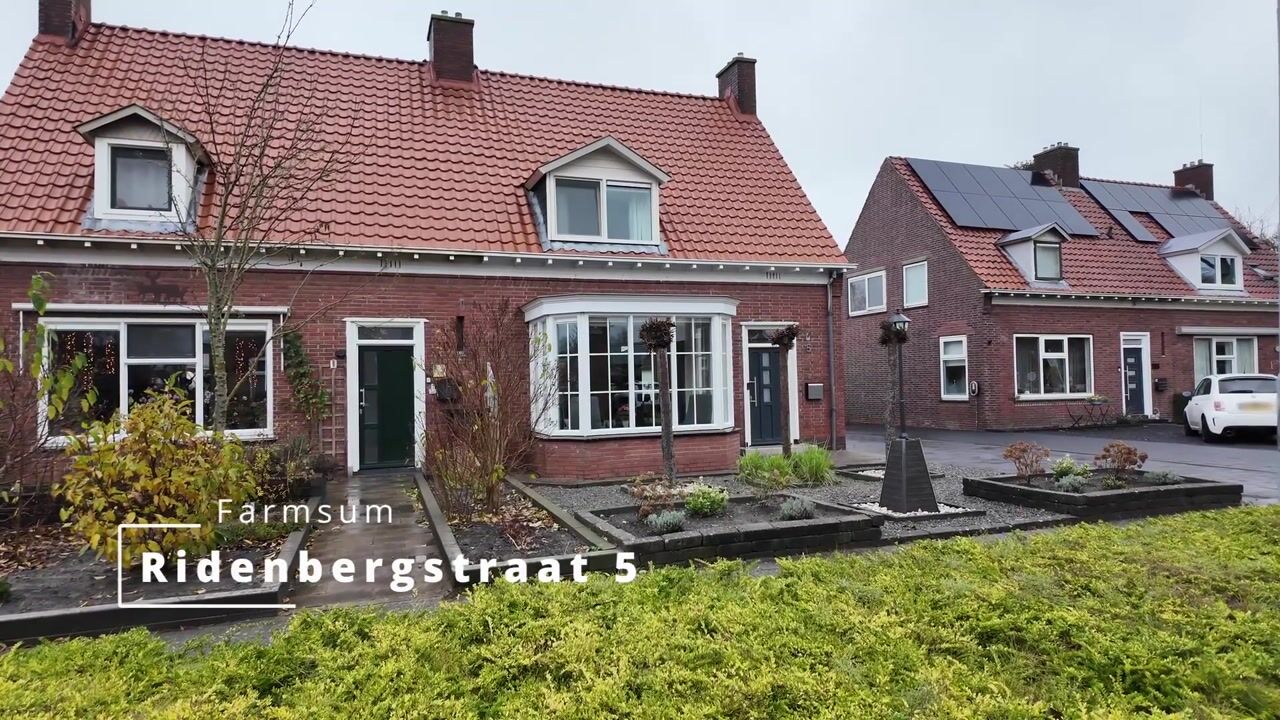 Video van Ridenbergstraat 5