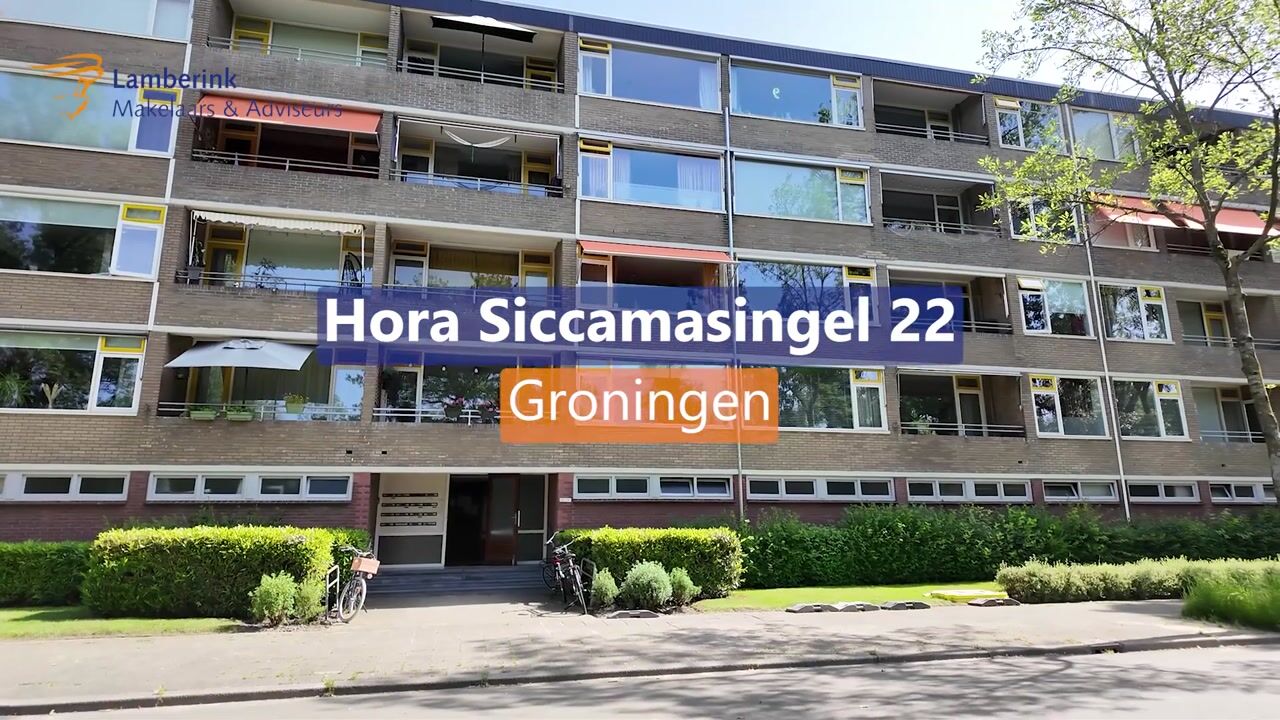 Video van Hora Siccamasingel 22