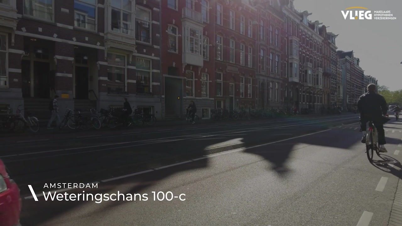 Video van Weteringschans 100-C