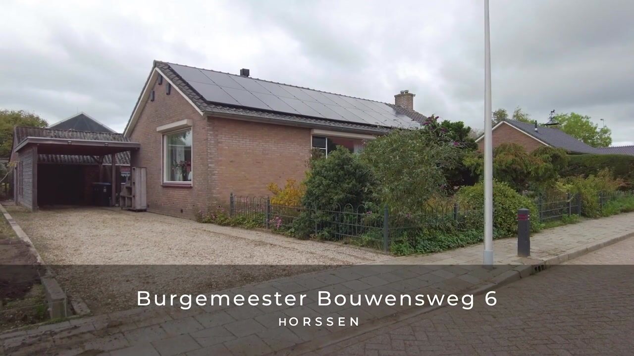 Video of Burgemeester Bouwensweg 6