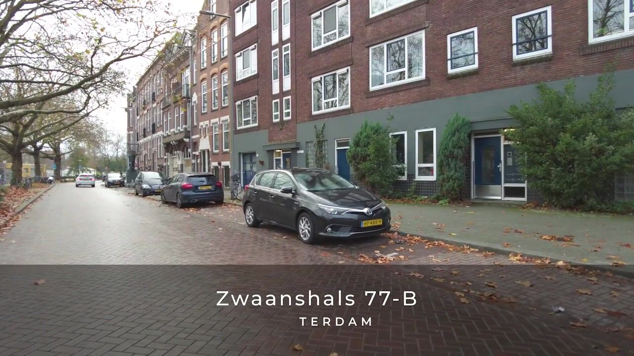 Video van Zwaanshals 77-B