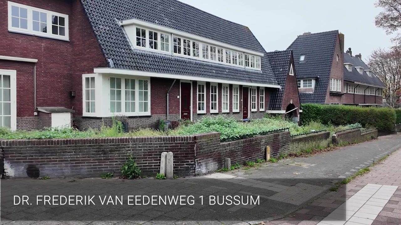 View video of dr. Frederik van Eedenweg 1