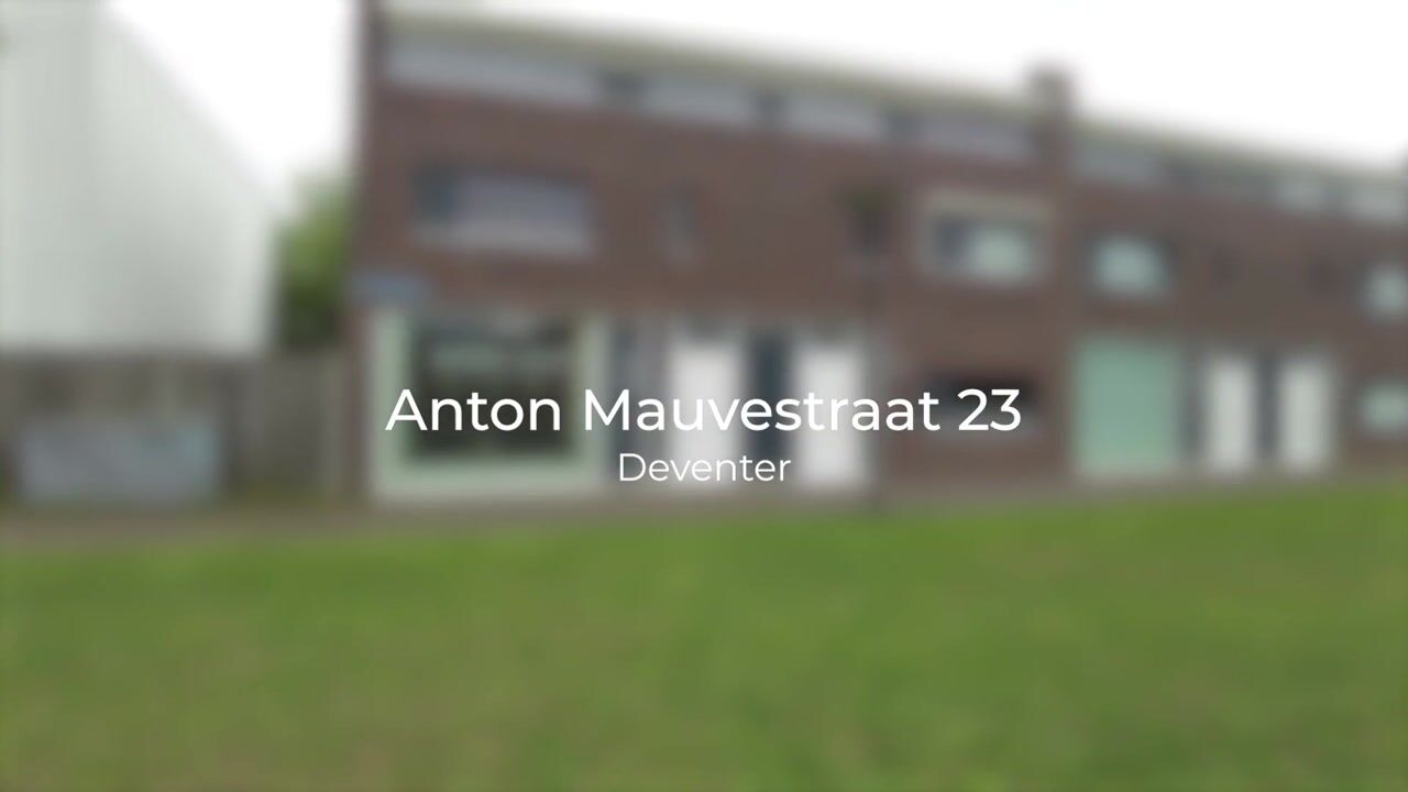 Video van Anton Mauvestraat 23