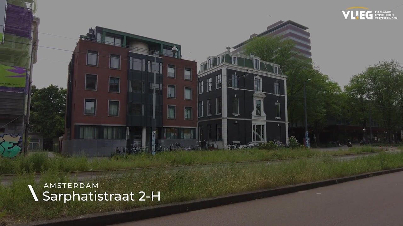 Video van Sarphatistraat 2-H