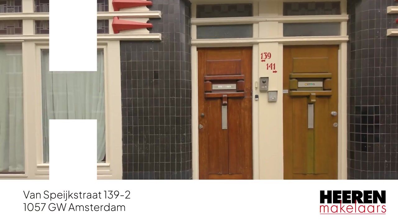 Video van Van Speijkstraat 139-2