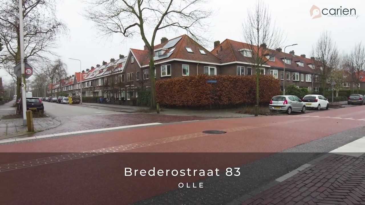 Video van Brederostraat 83