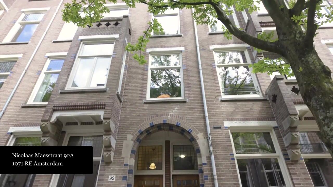 Video of Nicolaas Maesstraat 92-A