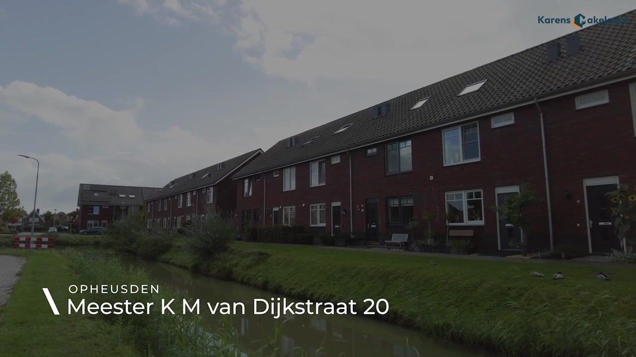 Video van Meester K M van Dijkstraat 20