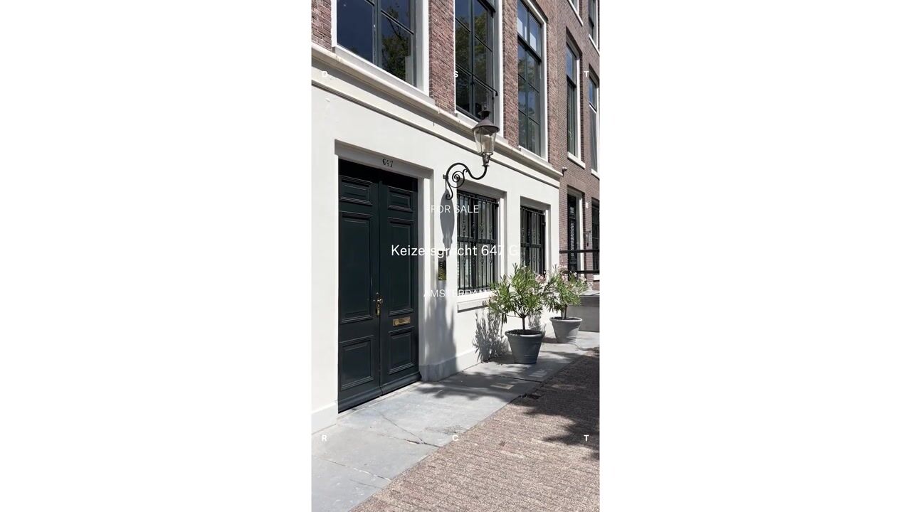 Video van Keizersgracht 647-G