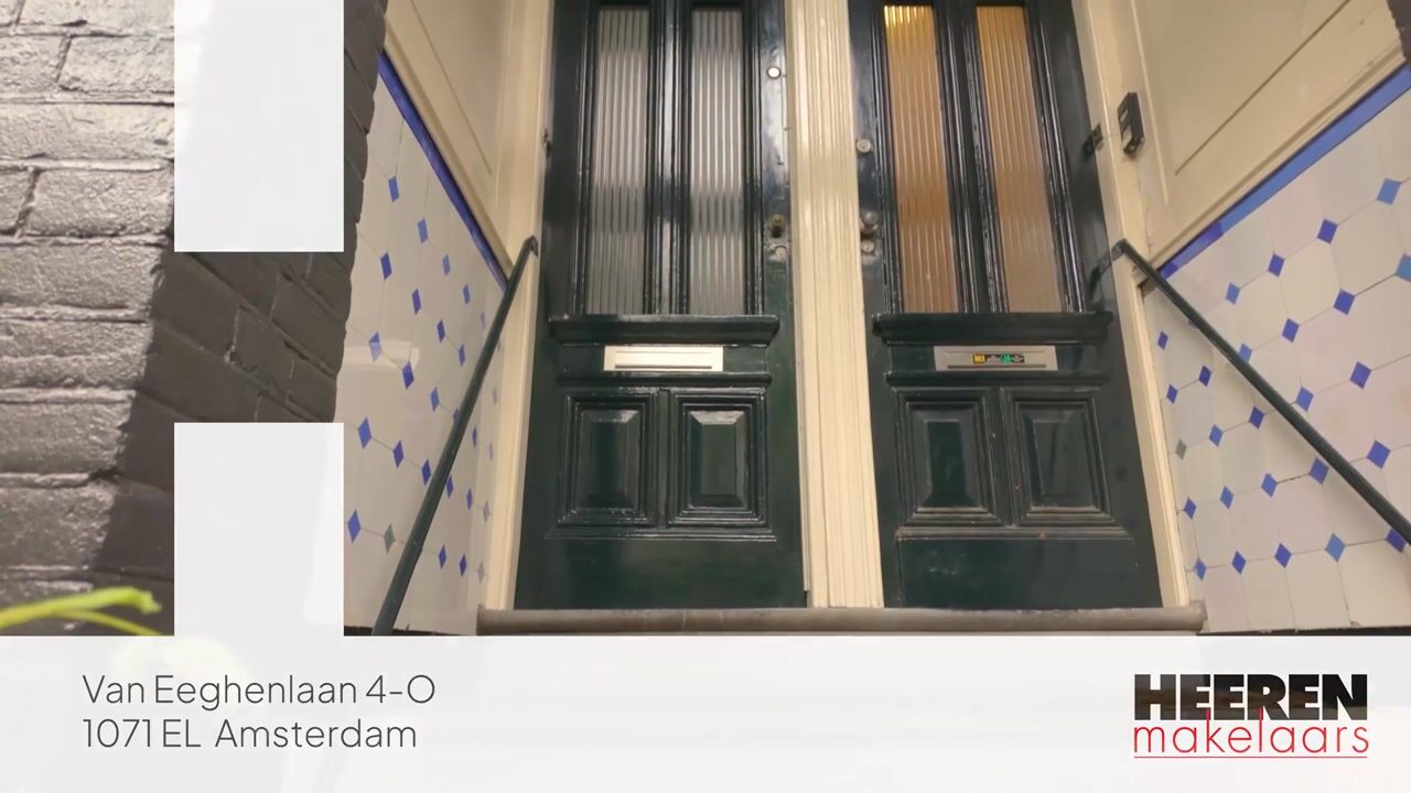 Video van Van Eeghenlaan 4-O