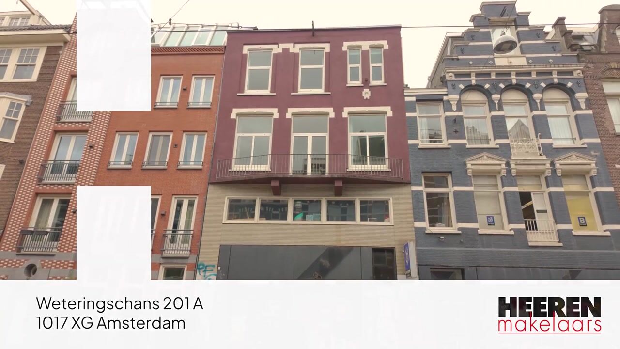 Video van Weteringschans 201-A