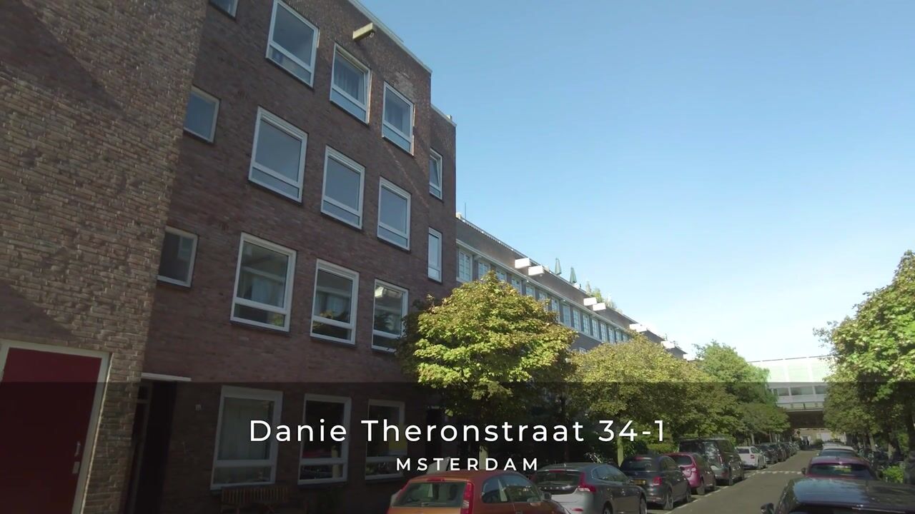 Video van Danie Theronstraat 34-1