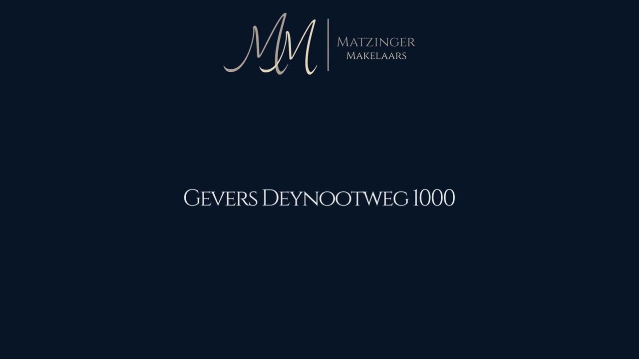 Video van Gevers Deynootweg 1000