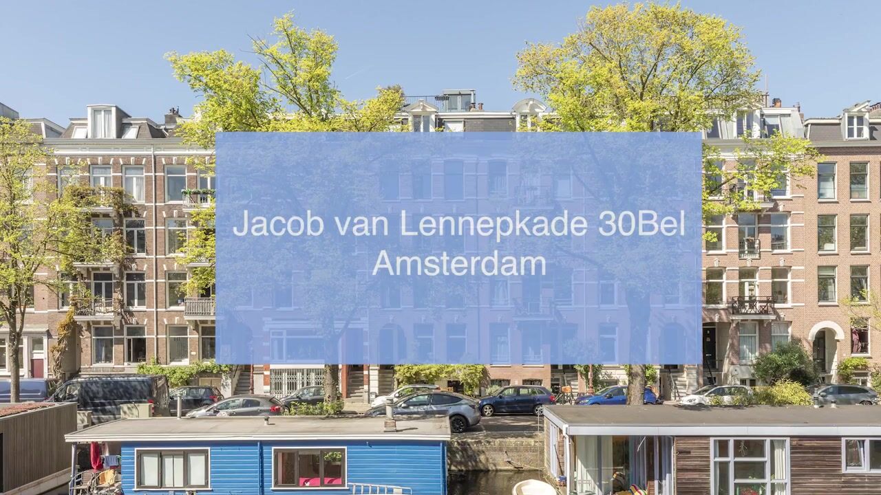 Video van Jacob van Lennepkade 30-H